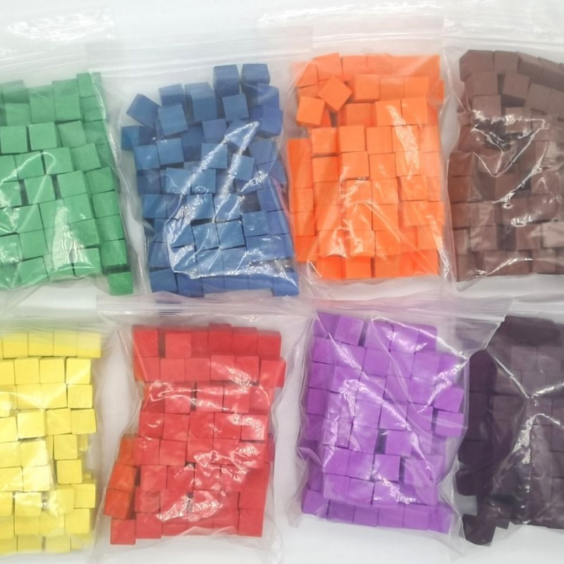 100Pcs/lots 10mm Wood Cubes Co - Board Game Catan recension och pris