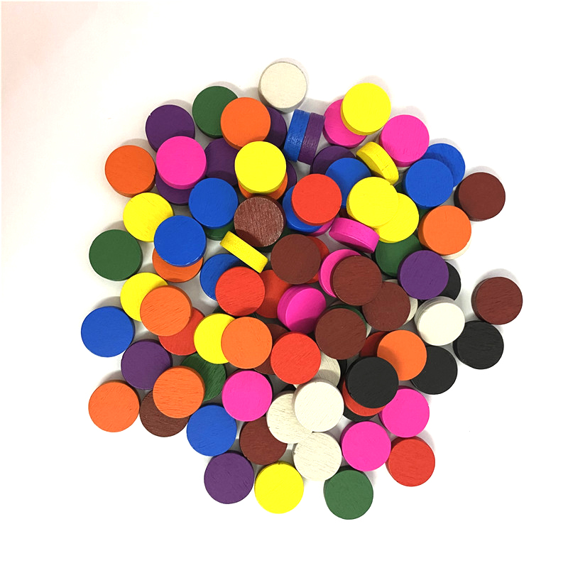 100 Pieces Diameter 15*5 MM Wo - Board Game Catan recension och pris