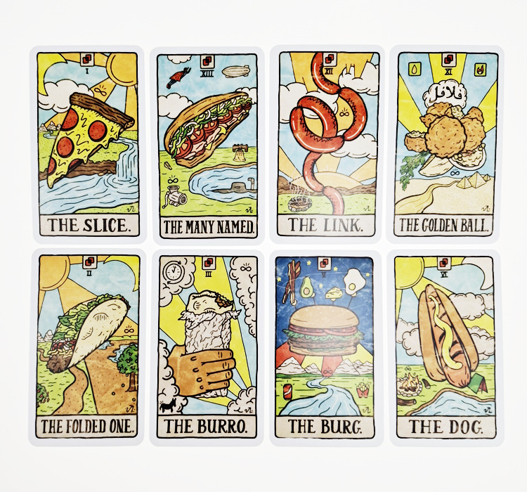 New 78 Illustrated Food&Drink  - Board Game Of Life recension och pris