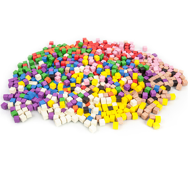100Pcs/lots 14colors 10mm Cube - Board Game Catan recension och pris
